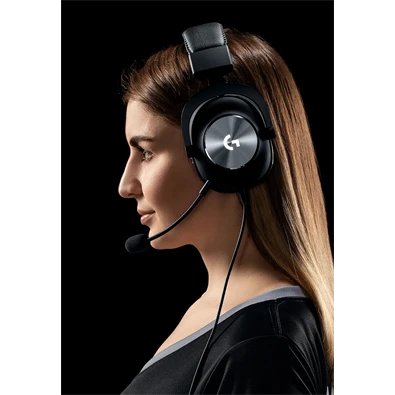 Logitech 991-000358 Pro X Gaming fekete fejhallgató és állvány