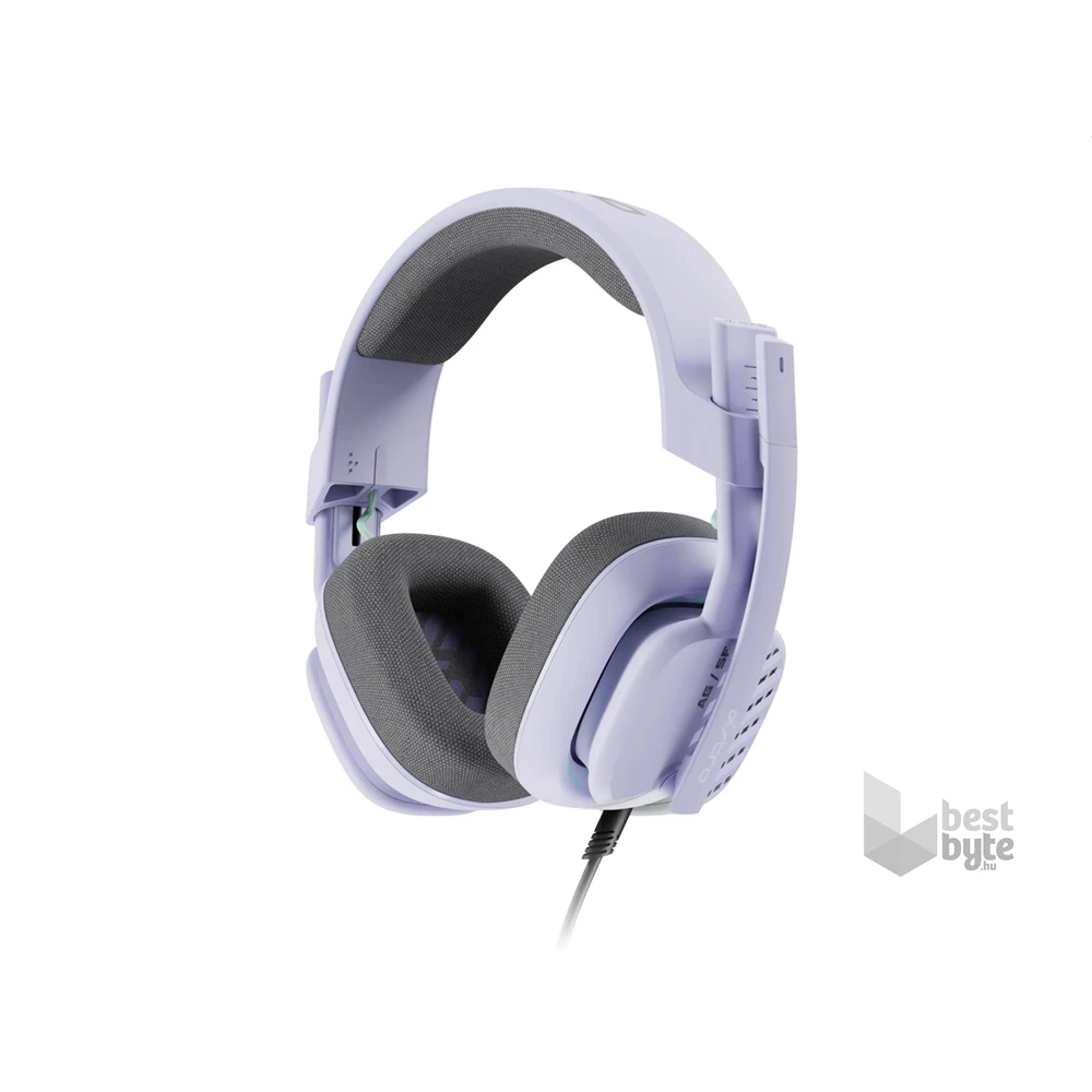 Logitech Astro A10 lila vezetékes gamer headset