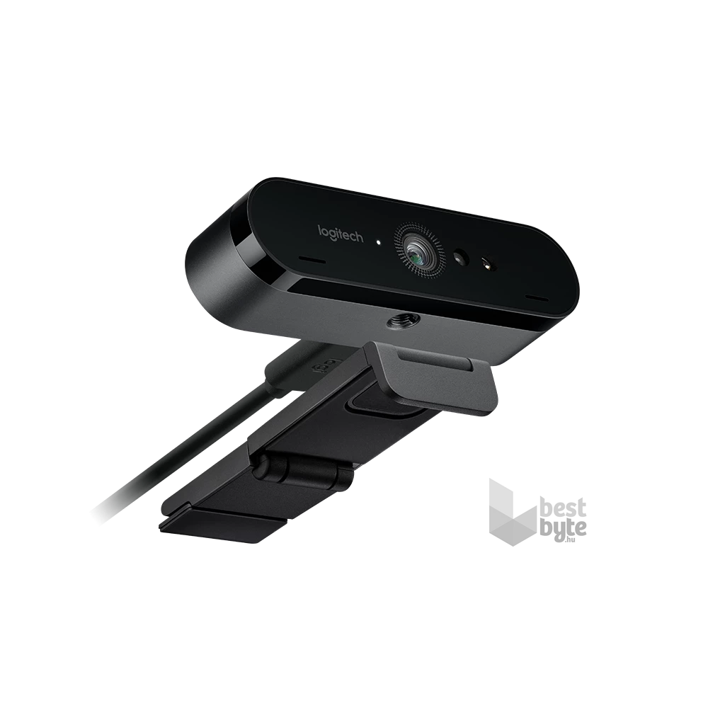 Logitech Brio 4k mikrofonos fekete webkamera