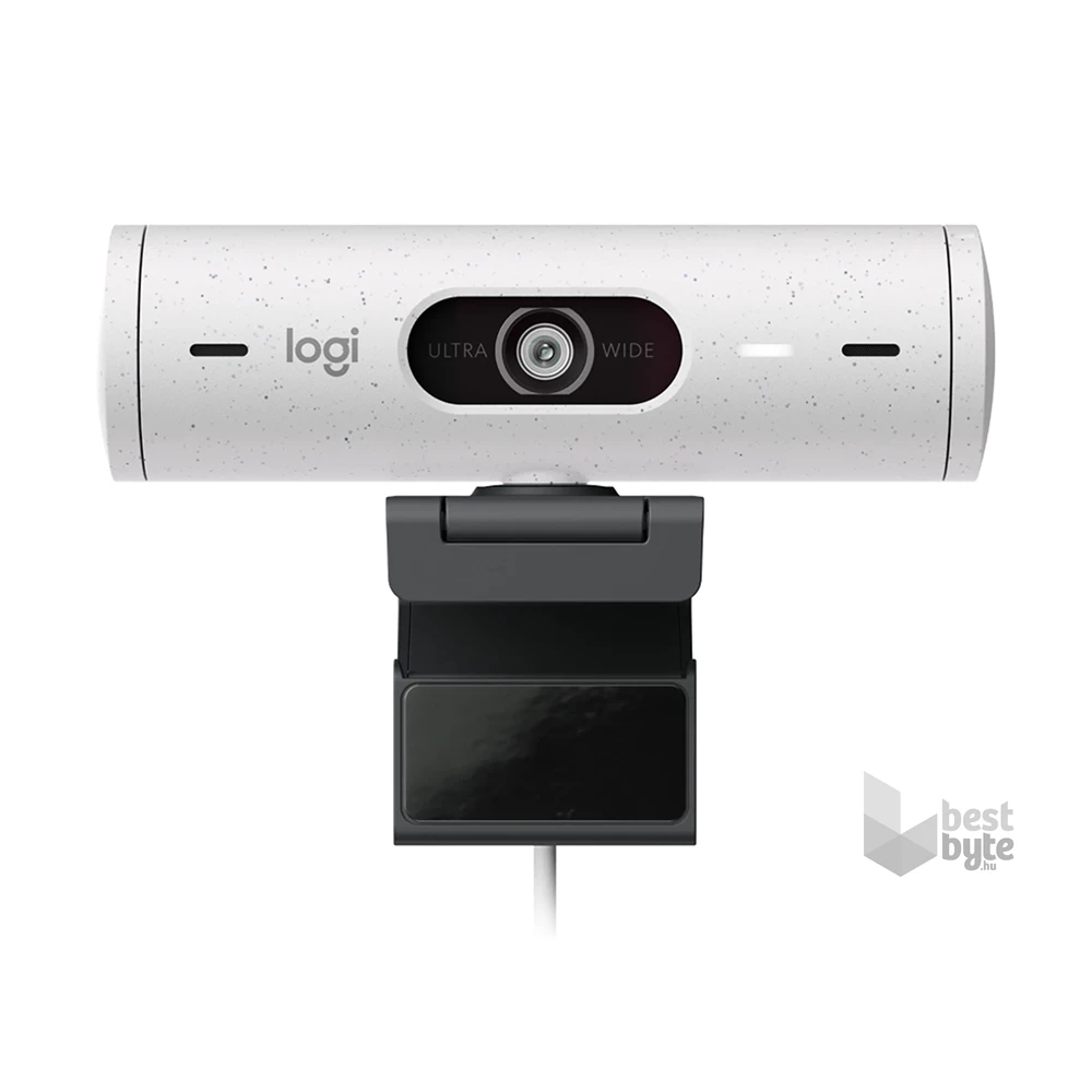 Logitech Brio 500 Full HD mikrofonos fehér webkamera