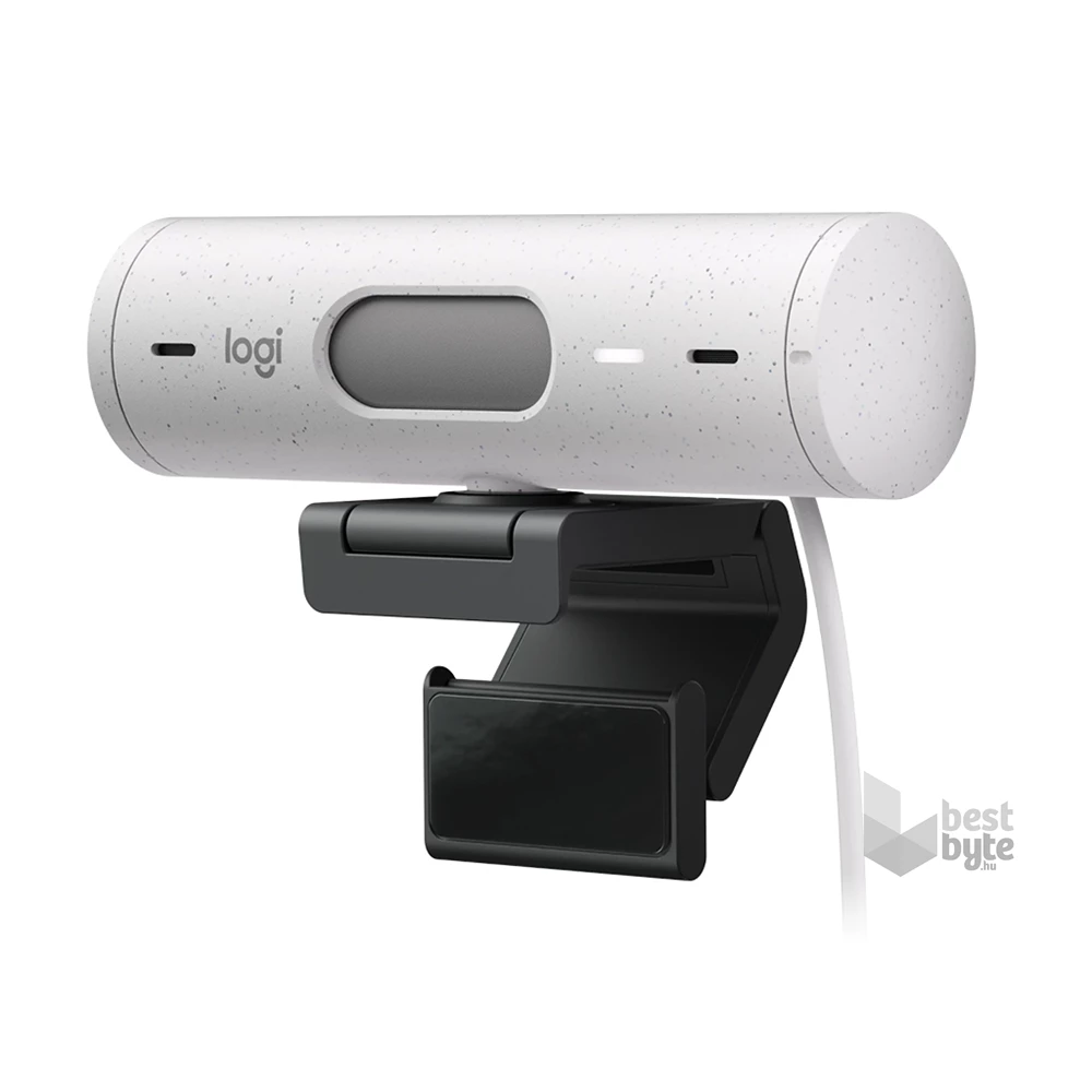 Logitech Brio 500 Full HD mikrofonos fehér webkamera