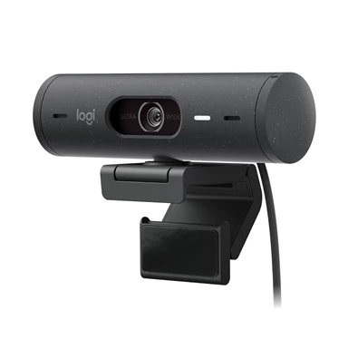 Logitech Brio 500 Full HD mikrofonos grafitszürke webkamera