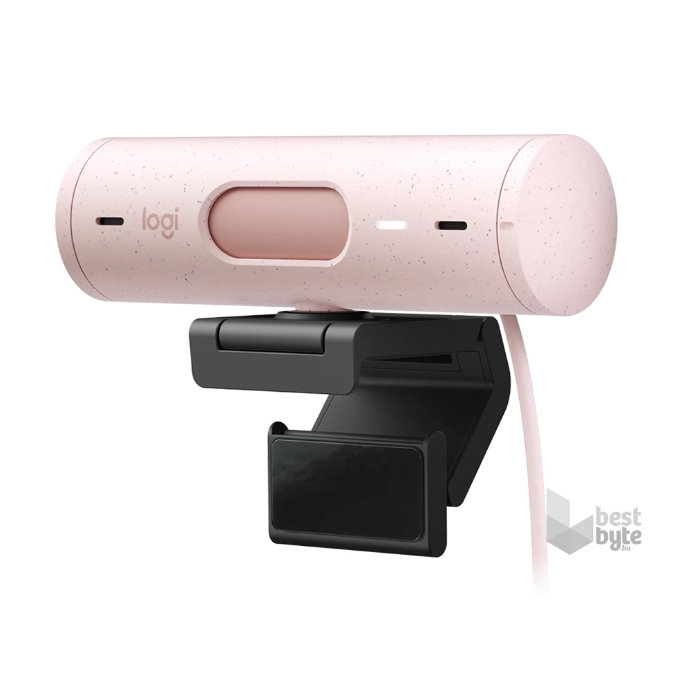 Logitech Brio 500 Full HD mikrofonos rózsaszín webkamera