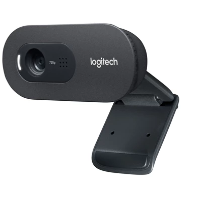 Logitech C270 720p fekete mikrofonos webkamera