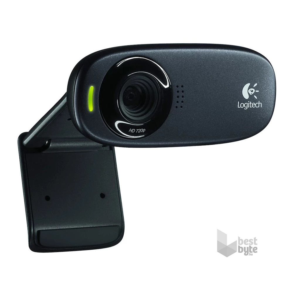 Logitech C310 720p mikrofonos fekete webkamera