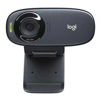 Logitech C310 720p mikrofonos fekete webkamera