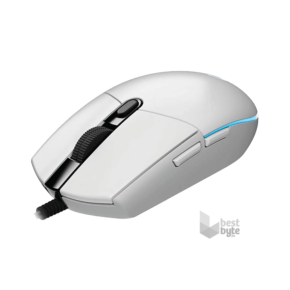 Logitech G102 Lightsync fehér gamer egér
