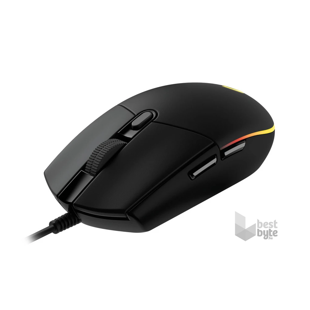 Logitech G203 Lightsync fekete gamer egér