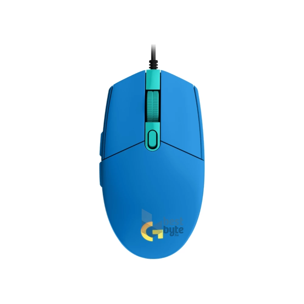 Logitech G203 Lightsync kék gamer egér