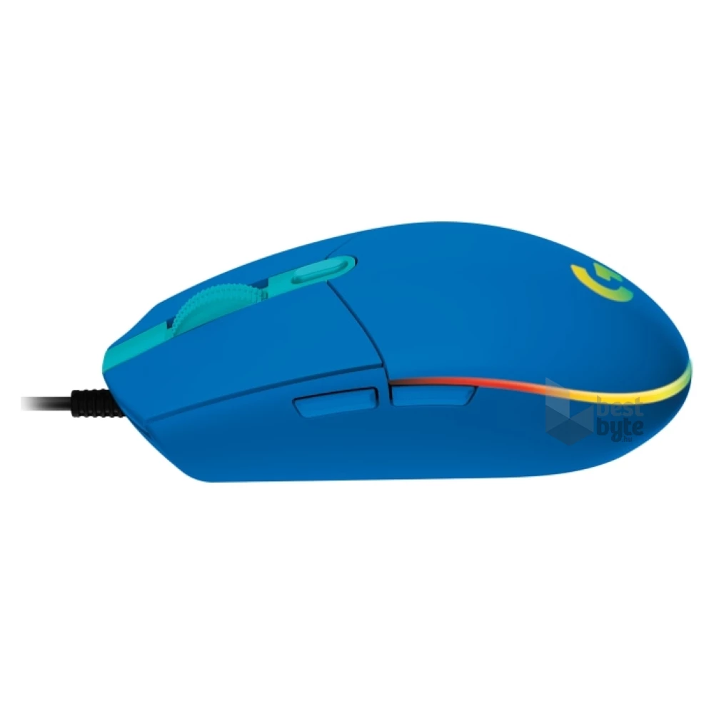 Logitech G203 Lightsync kék gamer egér