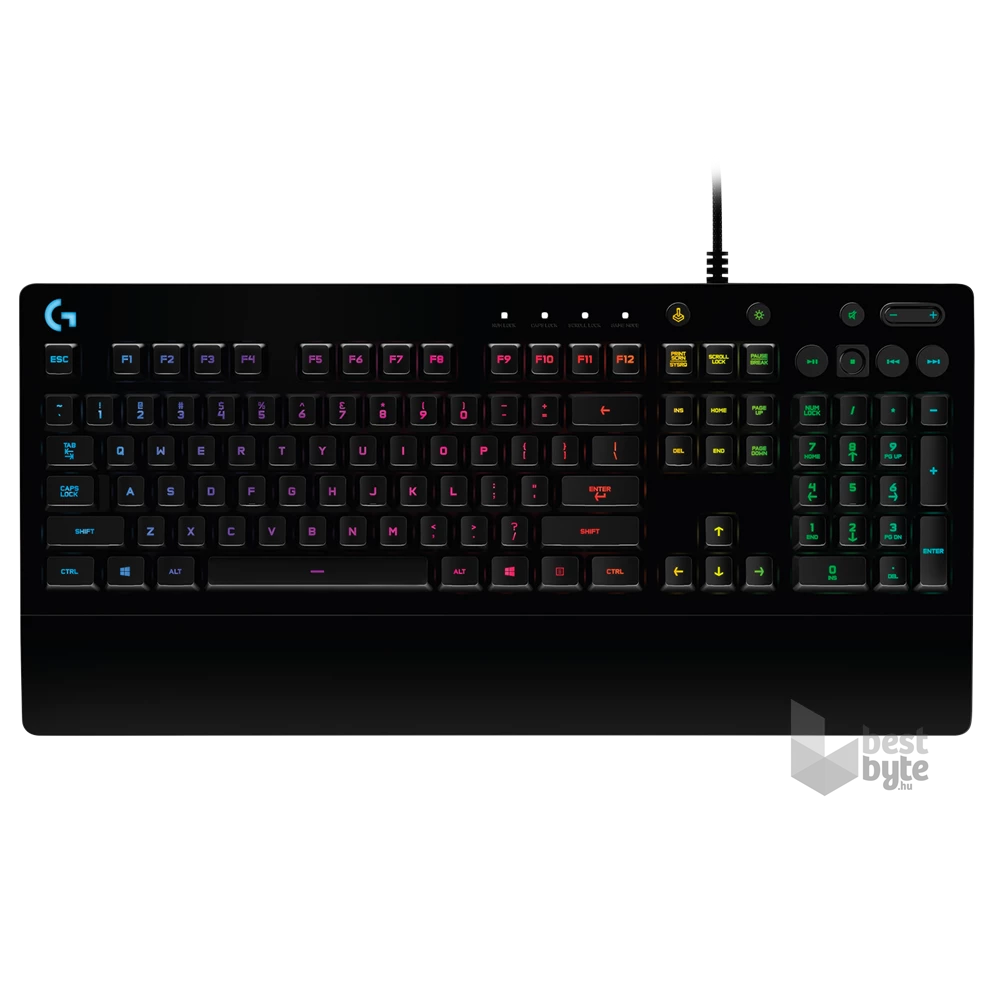 Logitech G213 Prodigy Magyar kiosztású USB fekete gamer billentyűzet