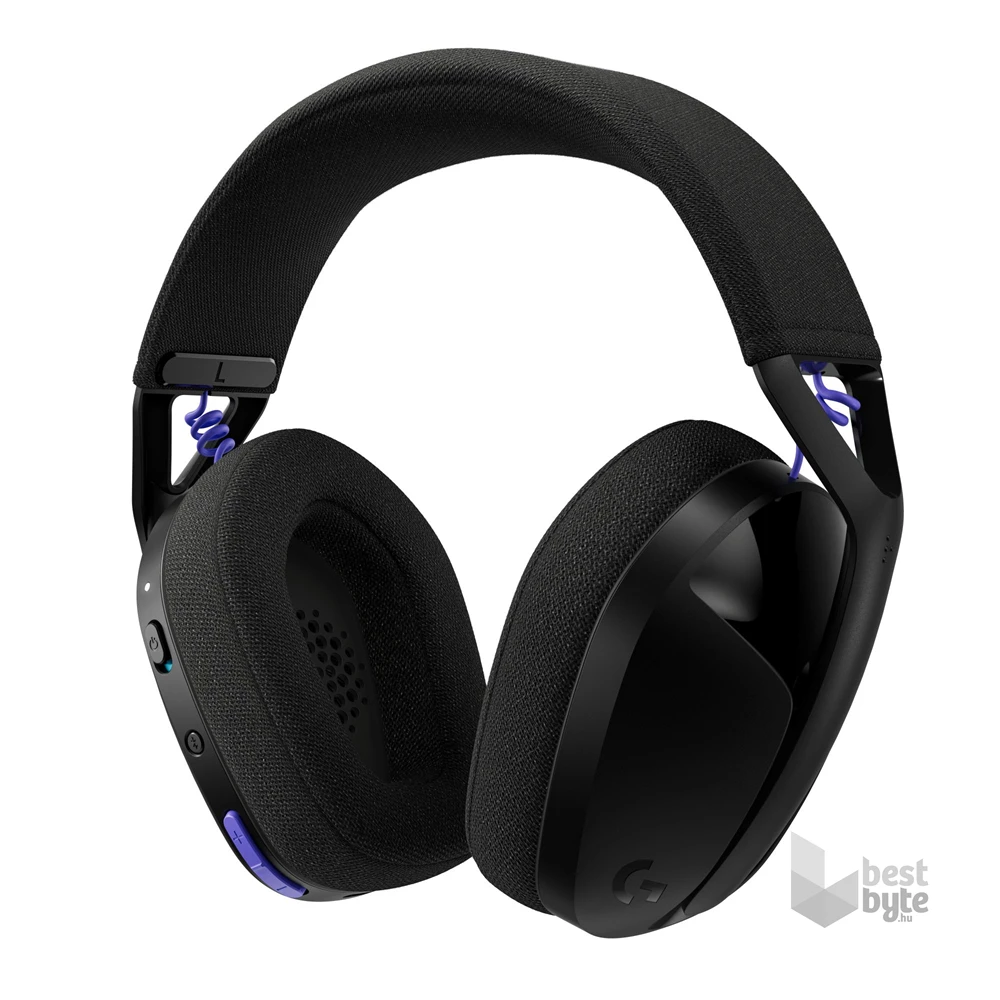 Logitech G321 LIGHTSPEED vezeték nélküli fekete gamer headset