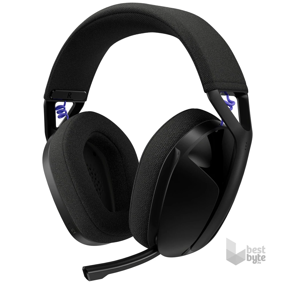 Logitech G321 LIGHTSPEED vezeték nélküli fekete gamer headset