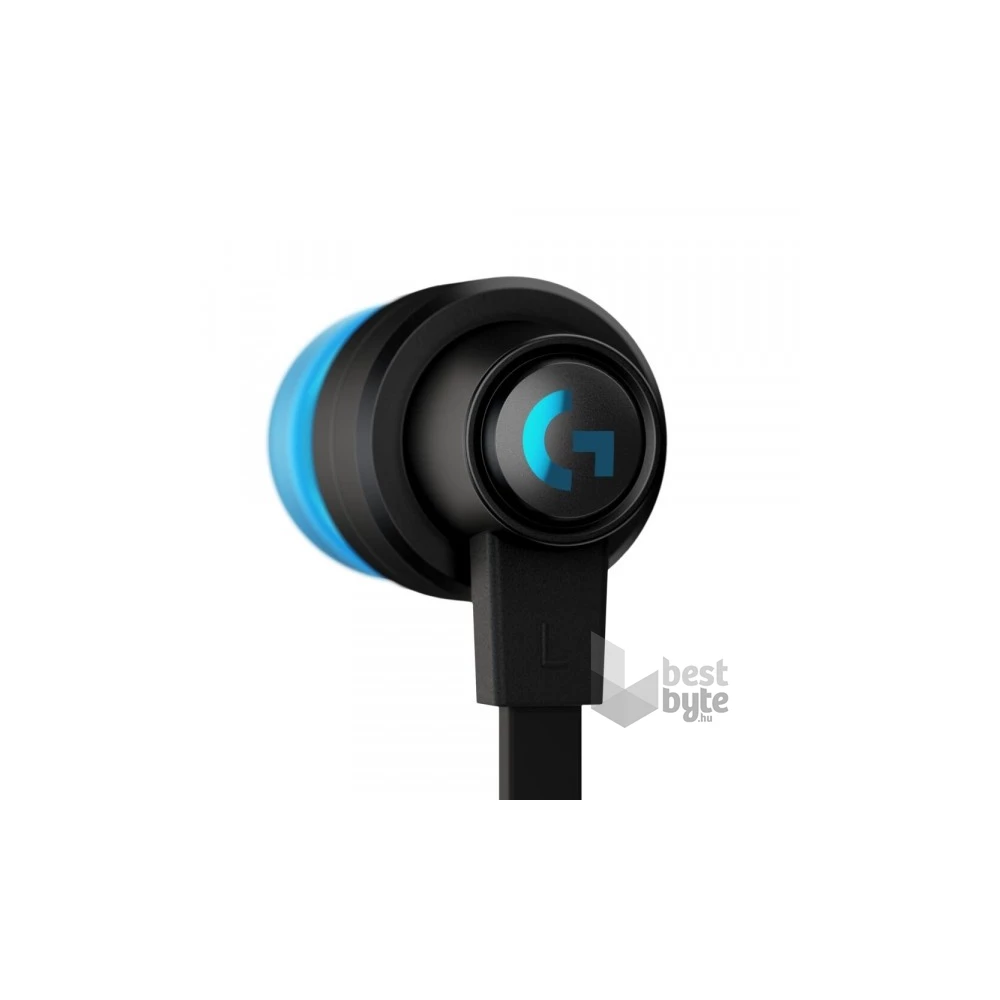 Logitech G333 mikrofonos fekete gamer fülhallgató