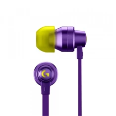 Logitech G333 mikrofonos lila gamer fülhallgató