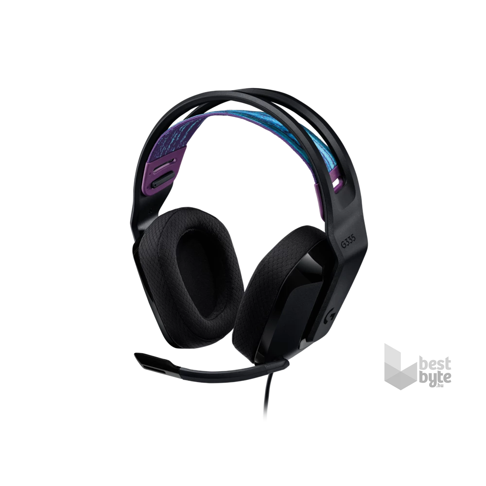 Logitech G335 fekete gamer headset