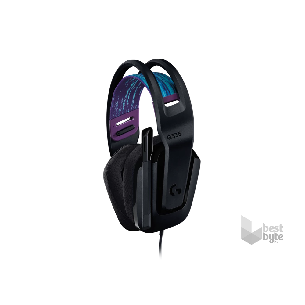 Logitech G335 fekete gamer headset