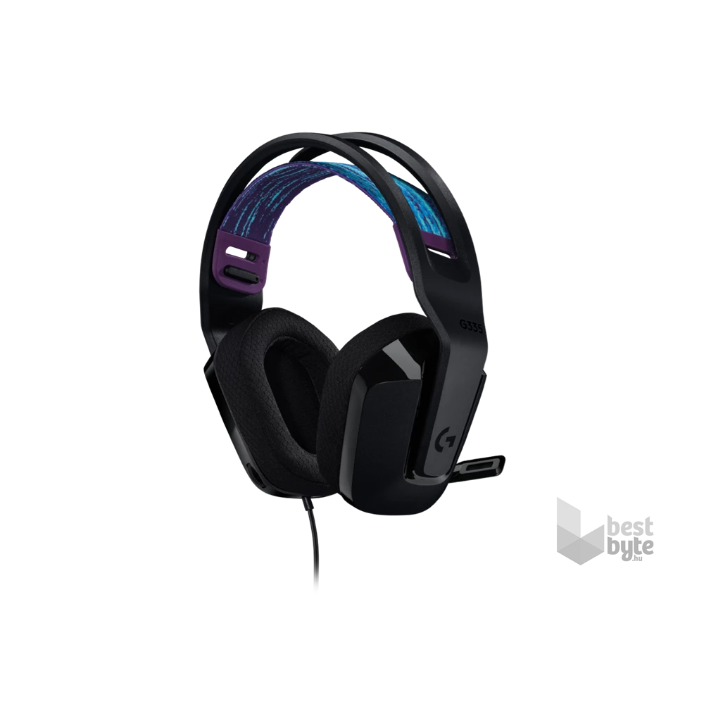 Logitech G335 fekete gamer headset