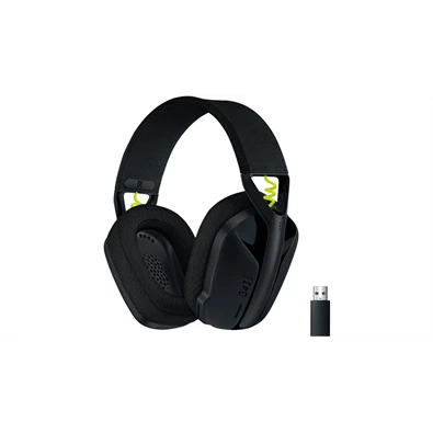 Logitech G435 Lightspeed Dolby Atmos 7.1 Surround Wireless fekete vezeték nélküli gamer headset