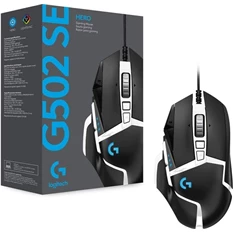 Logitech G502 SE HERO fekete-fehér gamer egér