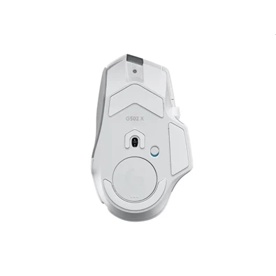 Logitech G502 X Lightspeed vezeték nélküli fehér gamer egér