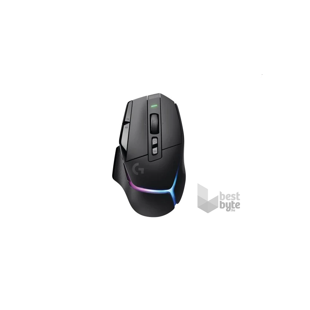 Logitech G502 X PLUS vezeték nélküli fekete gamer egér