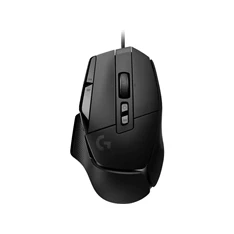 Logitech G502 X USB fekete gamer egér + Logitech egérpad