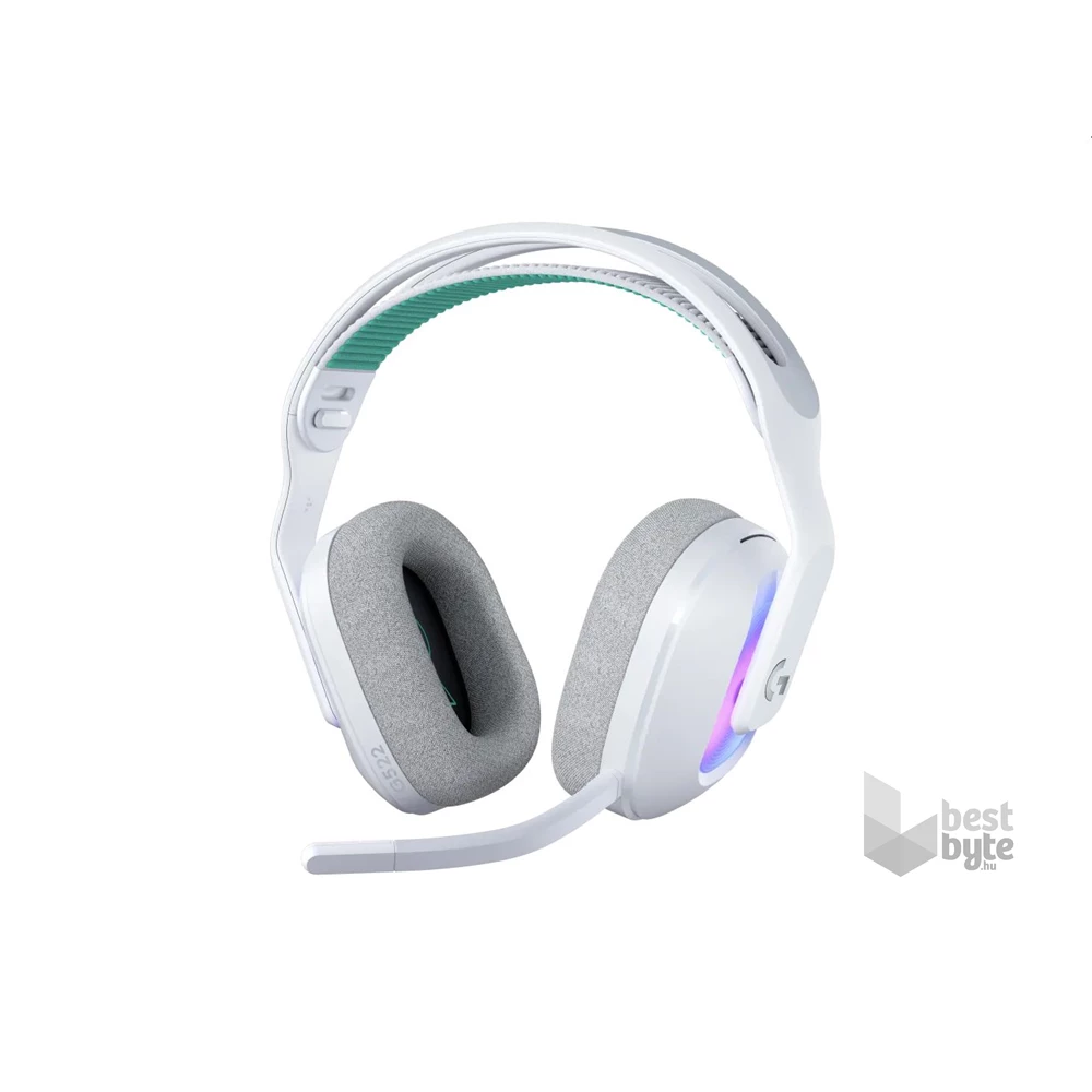 Logitech G522 Lightspeed vezeték nélküli fehér gamer headset