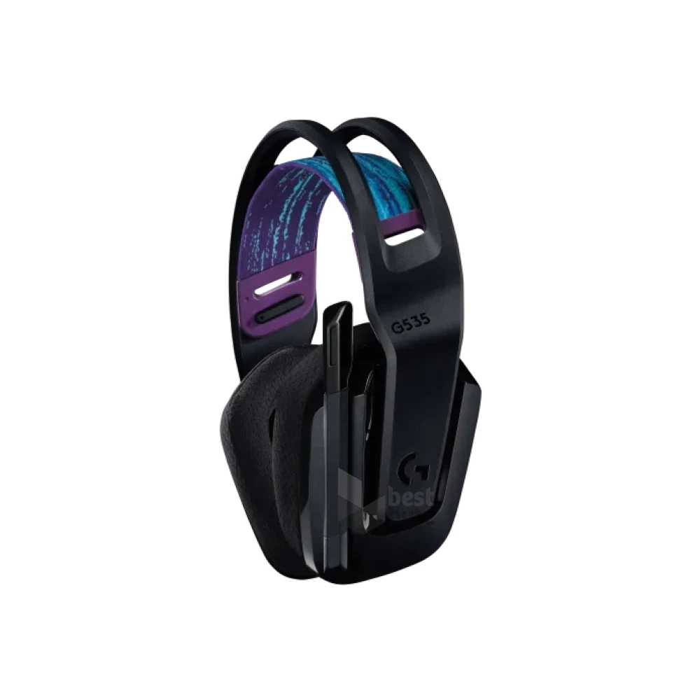 Logitech G535 Lightspeed vezeték nélküli fekete gamer headset