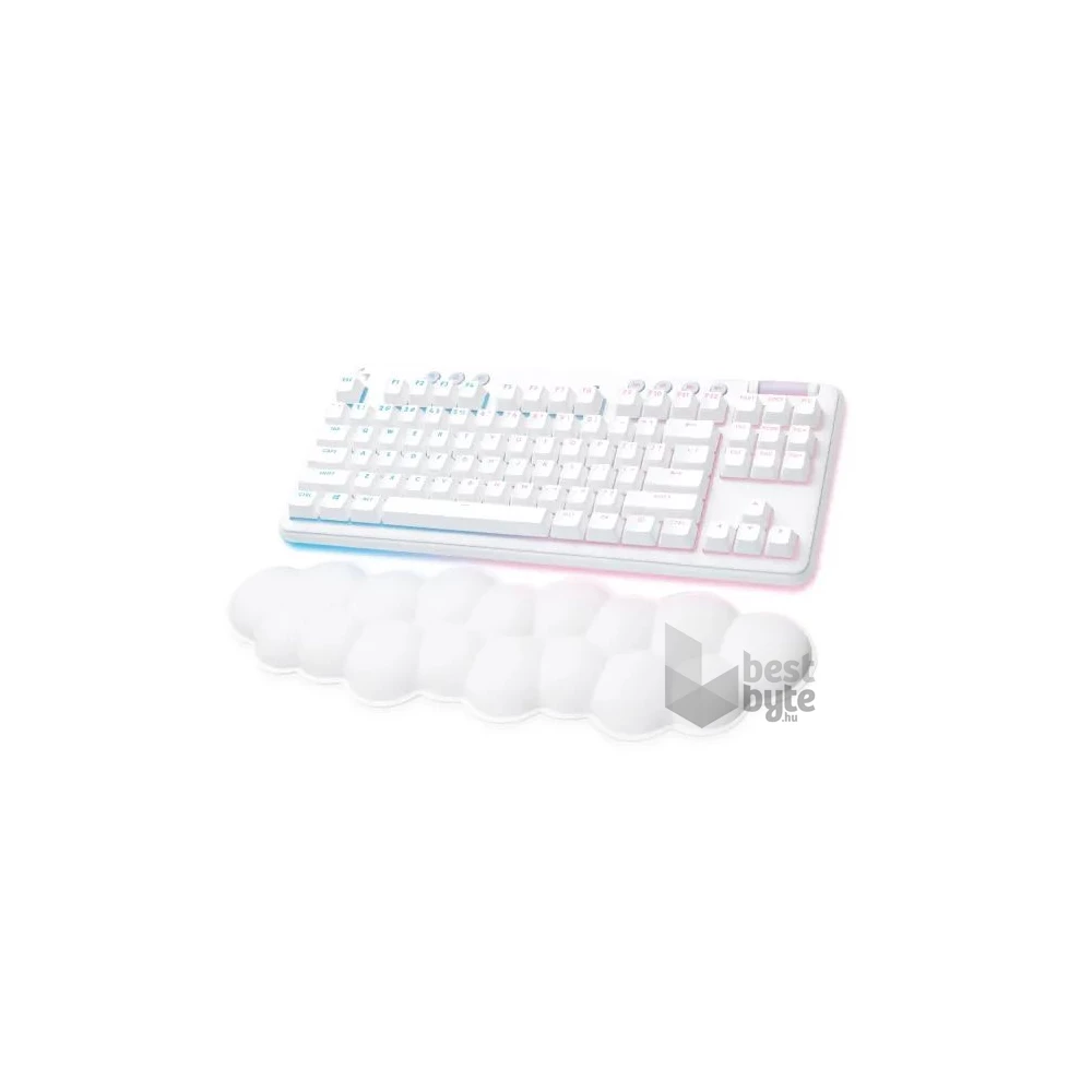 Logitech G715 UK Tactile vezeték nélküli fehér gamer billentyűzet