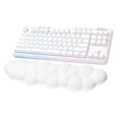 Logitech G715 UK Tactile vezeték nélküli fehér gamer billentyűzet
