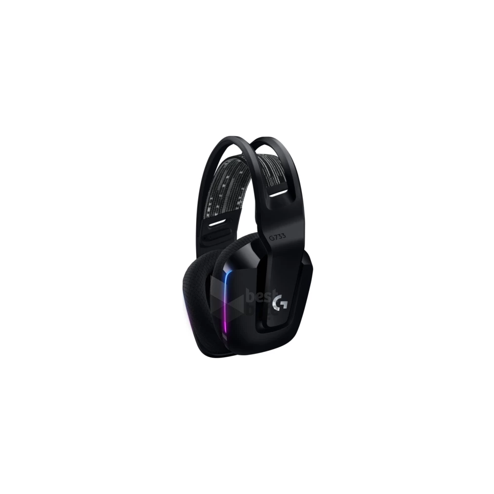 Logitech G733 Lightspeed Wireless RGB fekete gamer headset