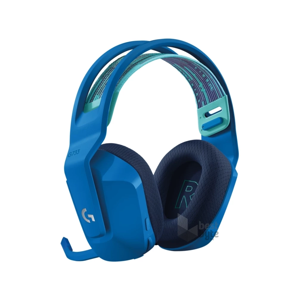 Logitech G733 Lightspeed Wireless RGB kék gamer headset