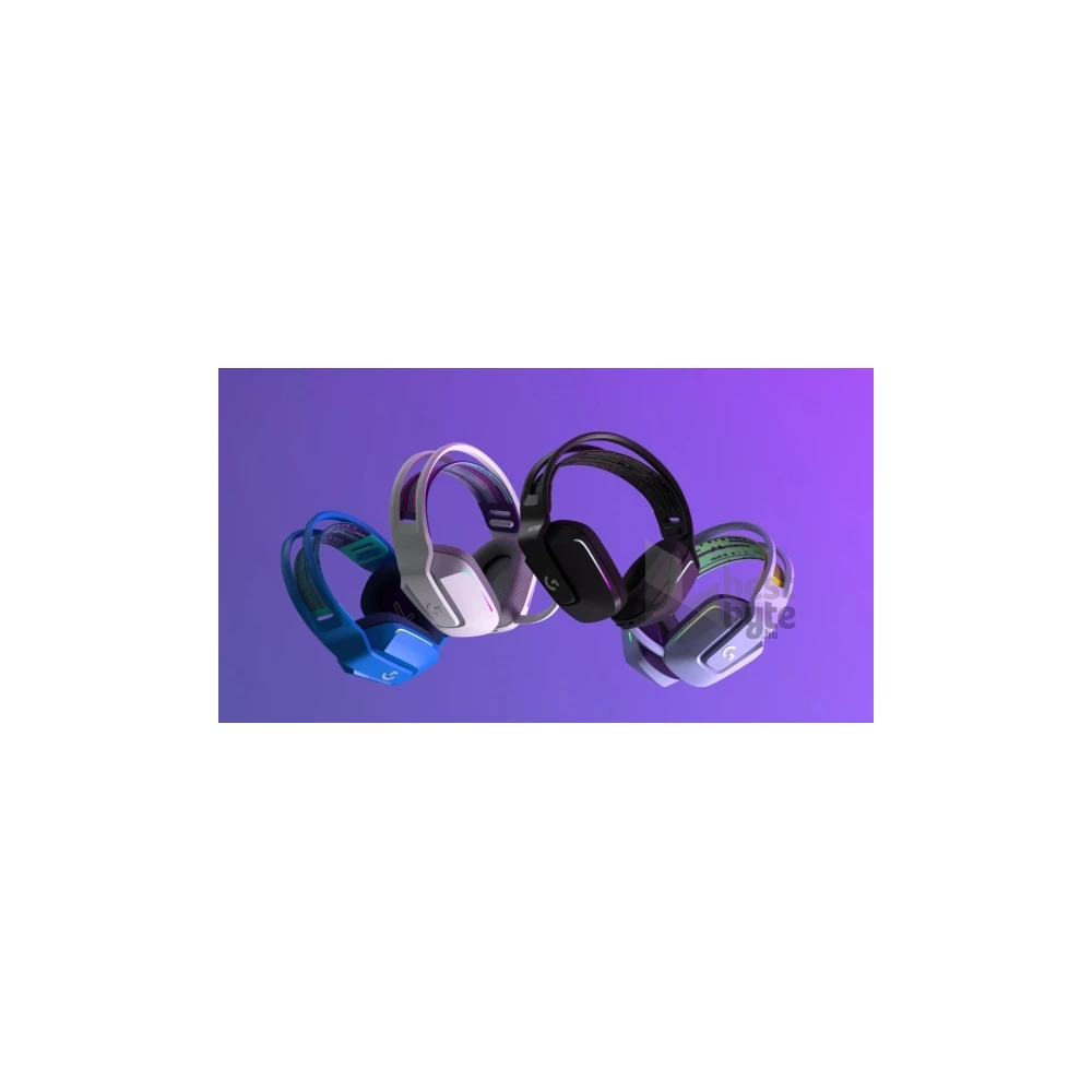 Logitech G733 Lightspeed Wireless RGB lila gamer headset