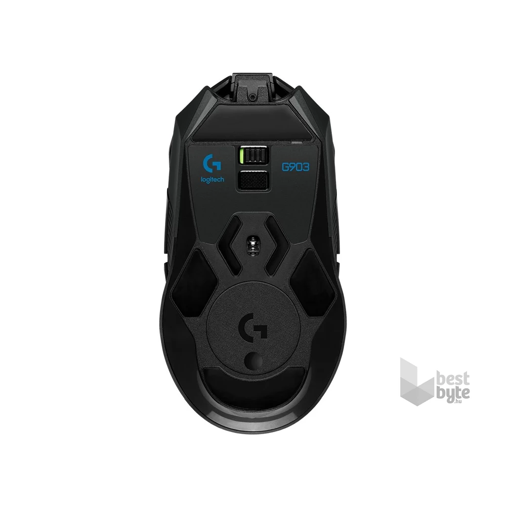 Logitech G903 HERO játékhoz tervezett vezeték nélküli fekete egér