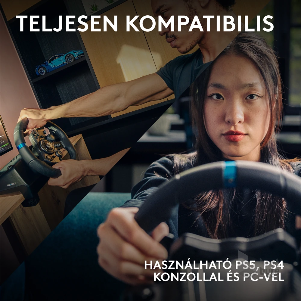 Logitech G923 Trueforce PC/PS4/PS5 versenykormány