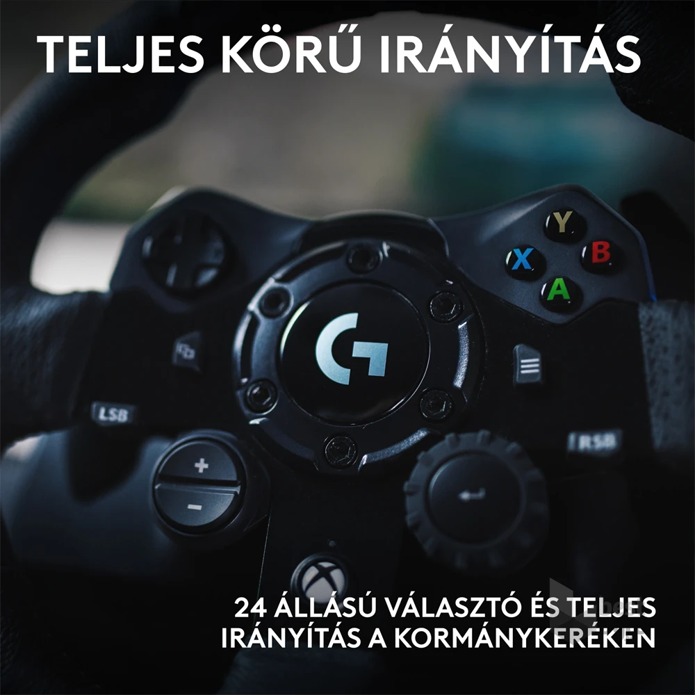 Logitech G923 Trueforce PC/XBOX One/XBOX Series S/XBOX Series X versenykormány