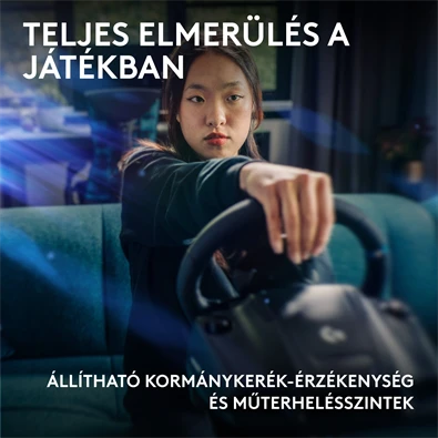 Logitech G923 Trueforce PC/XBOX One/XBOX Series S/XBOX Series X versenykormány