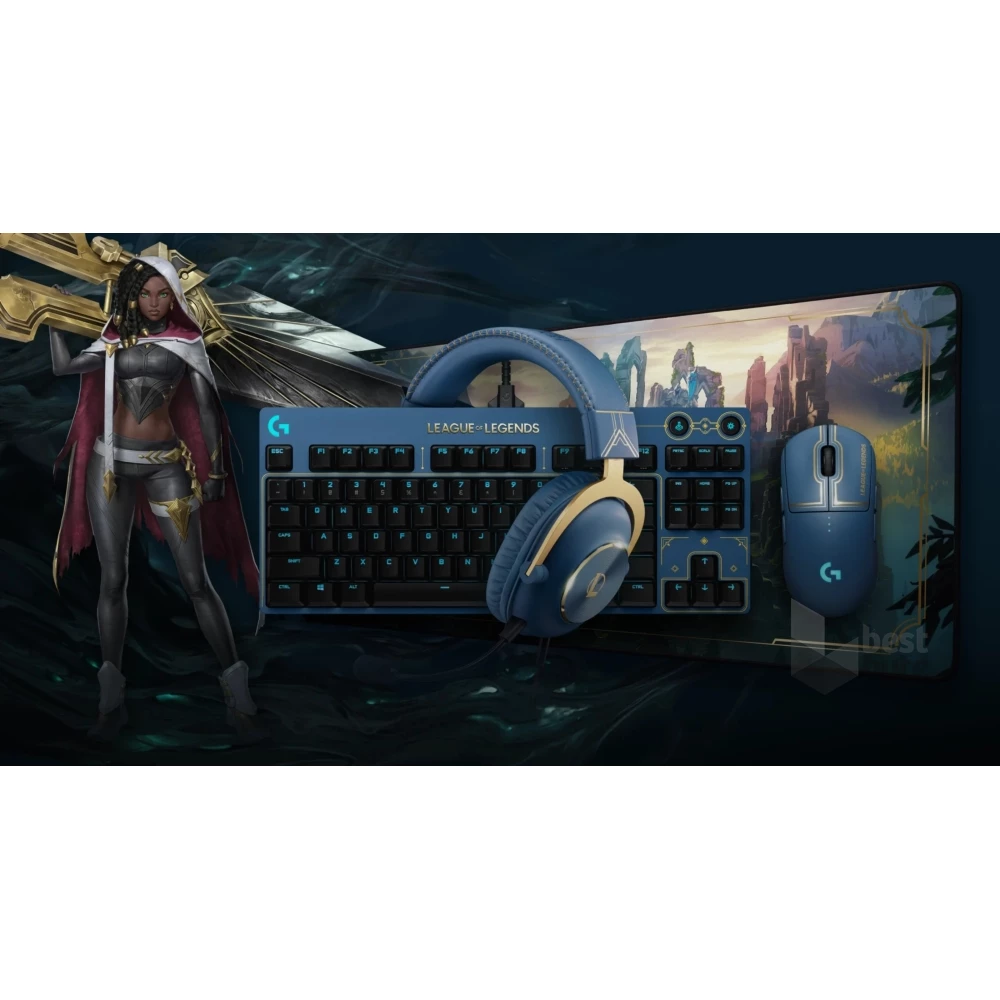 Logitech G PRO X League of Legends Edition USB vezetékes gamer headset