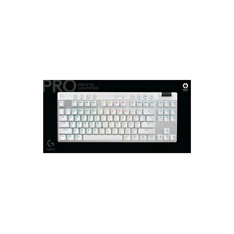 Logitech G PRO X TKL LIGHTSPEED US vezeték nélküli RGB fehér gamer billentyűzet