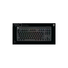 Logitech G PRO X TKL LIGHTSPEED US vezeték nélküli RGB fekete gamer billentyűzet