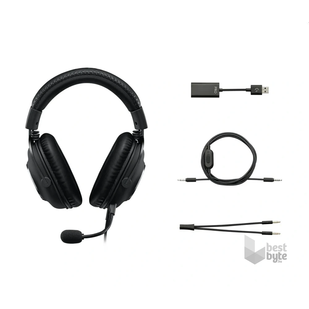 Logitech G PRO X SE vezetékes fekete gamer headset