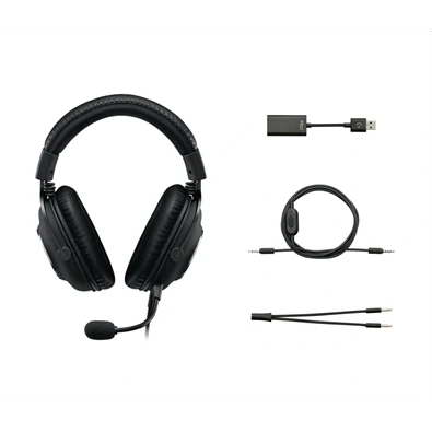 Logitech G PRO X SE vezetékes fekete gamer headset