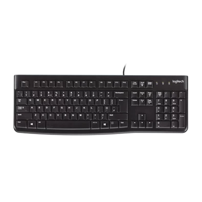 Logitech K120 HUN USB fekete billentyűzet
