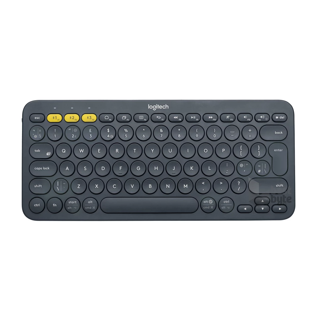 Logitech K380 Multi-device UK Bluetooth sötétszürke billentyűzet