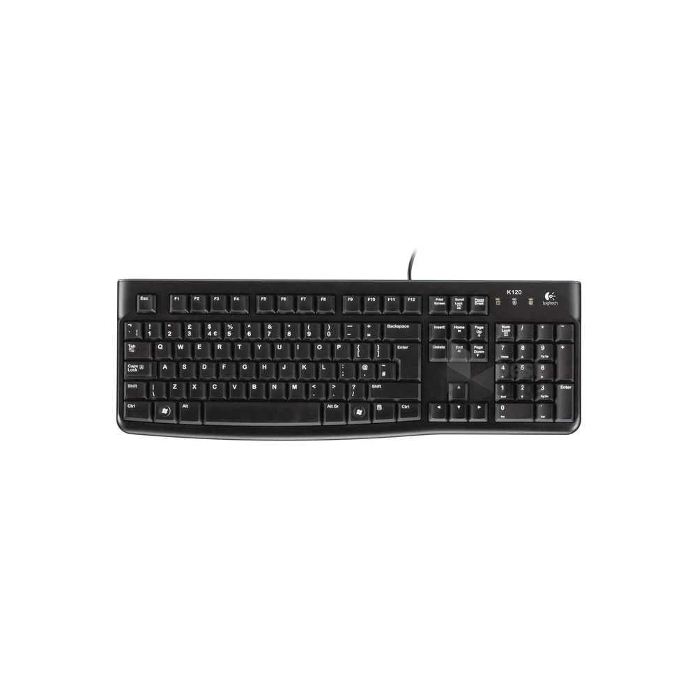 Logitech K120 HUN USB fekete billentyűzet