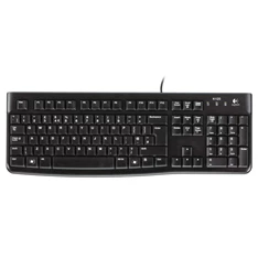 Logitech K120 HUN USB fekete OEM billentyűzet