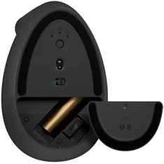 Logitech Lift Left vertikális vezeték nélküli grafitszürke egér