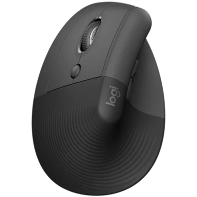 Logitech Lift Left vertikális vezeték nélküli grafitszürke egér