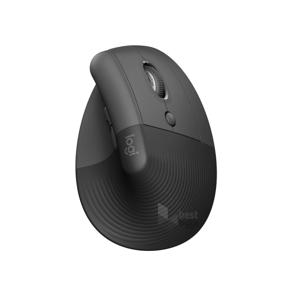 Logitech Lift vertikális vezeték nélküli grafitszürke egér